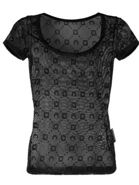 Marine Serre Mesh Top